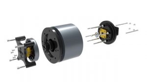 Solid works 2022 Backdriveable cycloidal drive Robotic Actuator