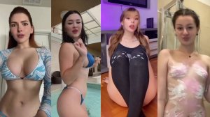Babes compilation 12 - Big bank tiktok challenge ❤️ClipchampGirls 2025