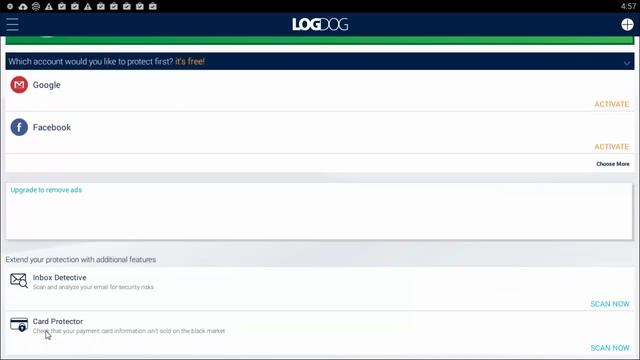تطبيق حماية من اختراق : LogDog : حماية حسابات هاتفك من اختراق وتجسس وسرقة المعلومات من القراصنة
