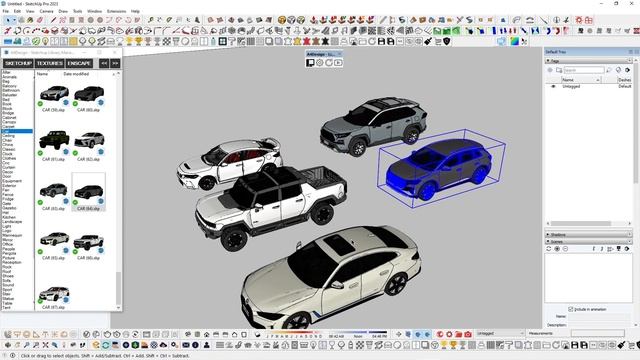 Sketchup Library Manager plugin