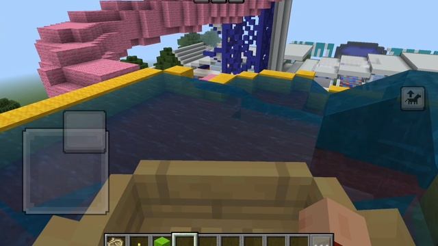 Я ПОСТРОИЛ КРАСИВЫЙ АКВАПАРК В MINECRAFT