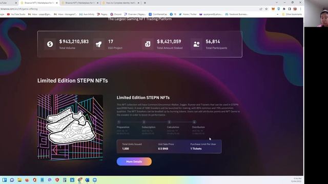 How to Join the Binance STEPN Limited NFT Sale смотреть онлайн