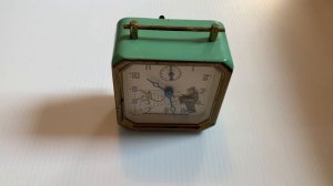 Lux Organ Grinder with Monkey Animated Clock, 1930's