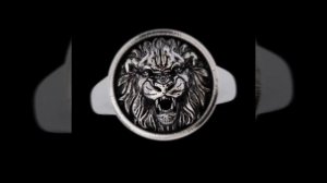 Lion ring in KeyShot