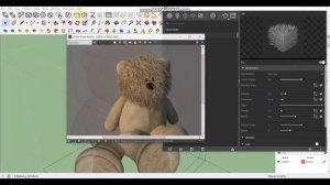 Sketchup Vray Fur on the Bear (Pinoy/Tagalog)