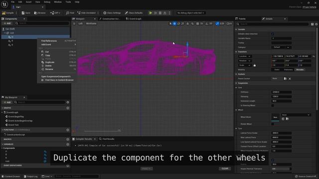 Blender to Unreal Engine 5 Car Setup [R-Tune Vehicle Physics Plugin]