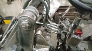 #79#Мини погрузчик своими руками, небольшой тест и проверка работы замедлителя.