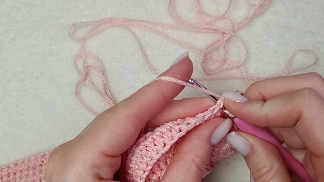 Стильный шоппер крючком 