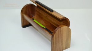 Пенал деревянный для письменных принадлежностей / Making a Wooden Pencil Box