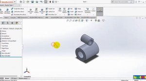 Simple 3D part exercise 2 | | SolidWorks | | CAD CAM Work.