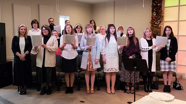 Славу оставив неба. Хор. 12042022