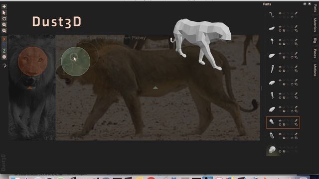 Dust3D Devlog - PBR texture generation improvement