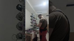 Сборка щита умного дома на wiren board 8, dali