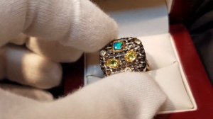 Incridible Ring ♦ Topaz and Opal