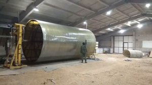 Станок для производства стеклопластиковых емкостей