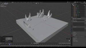 Fantasy Forest- 3D Modeling in Blender