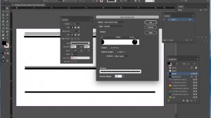 Creating New Stroke Styles and the Stroke Panel in InDesign