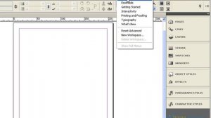 Adobe Indesign CS4 in Tamil - Welcome and Interface