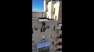 подготовка к спуску промышленный альпинизм