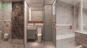 Дизайн санузла совмещенного и раздельного в современном стиле 🛀🏻🚽🚿 (35)