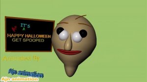 Baldi's Happy Halloween (Anim8or) (HEADPHONE WARNING!)