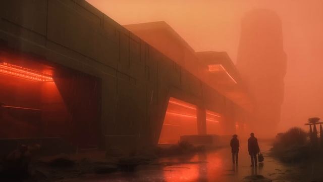 NEXUS - Deep Cyberpunk Ambient - 1 HOUR Blade Runner Inspired Atmosphere - Focus & Sleep Music