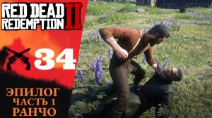 🐄 Прохождение Red Dead Redemption 2 ㉞ Эпилог часть 1: Ранчо Пронгхорнов | RDR 2, РДР 2