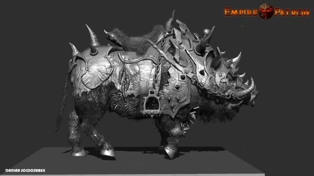 WAR BOAR / ZBRUSH /