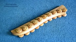 Массажер для спины. Массажер из дерева своими руками / DIY Wooden back massager homemade