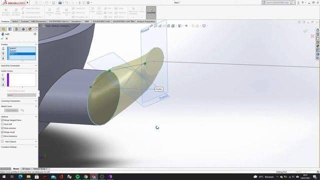 SolidWorks Tutorial For Beginner : Pan смотреть онлайн