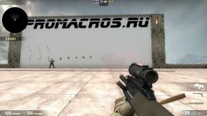 Мягкий макрос на AUG без зума для мышки Bloody в CS:GO