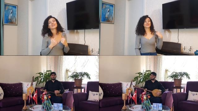 Tamar Aladashvili & Gökhan Özkan Kiknadze - Ah Turfav Turfav смотреть онлайн