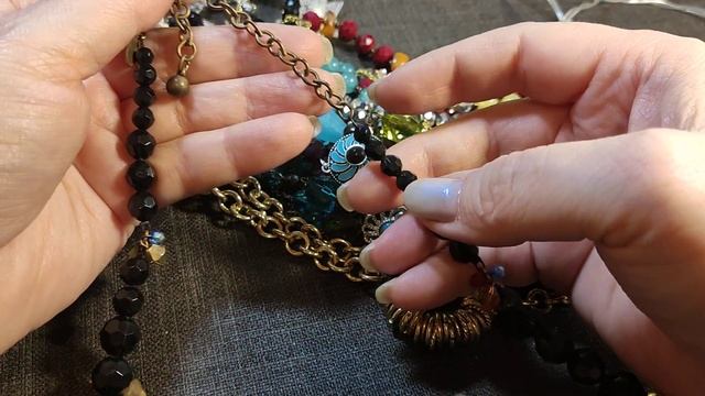 #винтажныеукрашения #винтаж 59. Продолжение следует)) Обзор красивых украшений 🌲❤️🌲