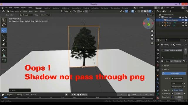 Light pass through png BLENDER Tutorial