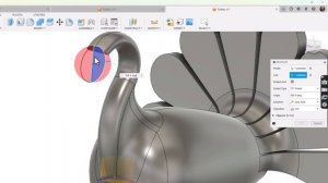 From Sketch to Feast: Crafting a 3D Thanksgiving Turkey in Fusion 360