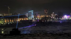 Световое шоу в Клайпеде 2025