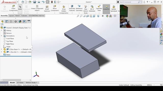 Solidworks: Introduction to Assembly Environment.