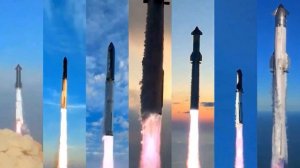 7 взлётов Starship