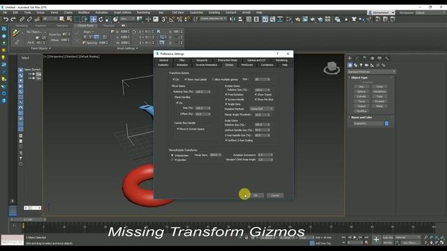Missing Gizmos in 3ds max смотреть онлайн