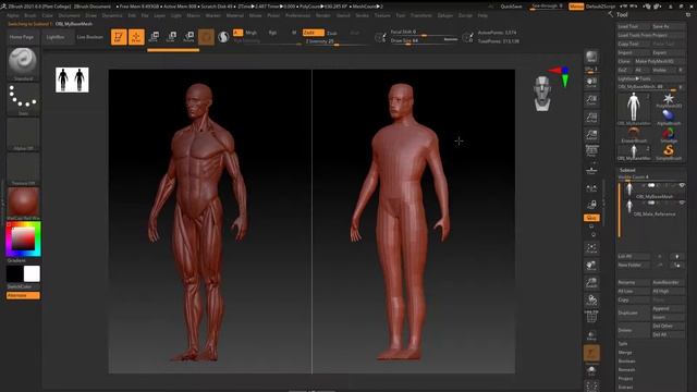 ZBrush Split Screen Set Up