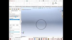 Design of internal gear in solidworks