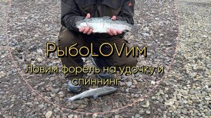 Форель на удочку и спиннинг.