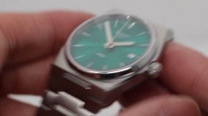 UNBOXING TISSOT PRX 35MM GREEN DIAL T137.210.11.081.00