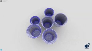 Plastic Cup Pack - low poly PBR 3d model