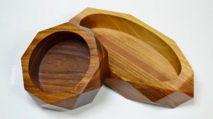 Чаши с огранкой. Деревянная посуда / Making Geometric Wooden Bowls