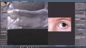 Sculpting a human eye in Blender 3D