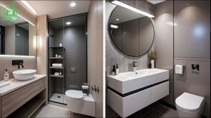 Дизайн санузла совмещенного и раздельного в современном стиле 🛀🏻🚽🚿 (33)