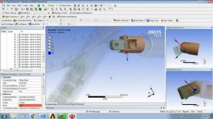 Ansys Tutorial - Rigid Body Dynamics Hexapod (Motion Study)
