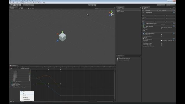 Unity 3D Tutorials | Animation Properties View смотреть онлайн