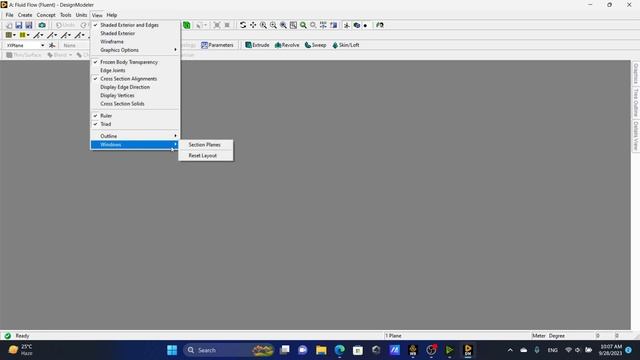 Resetting Toolbar Layout in Design Modeler and Meshing | ANSYS Menu Bars Layout Reset Tutorial
